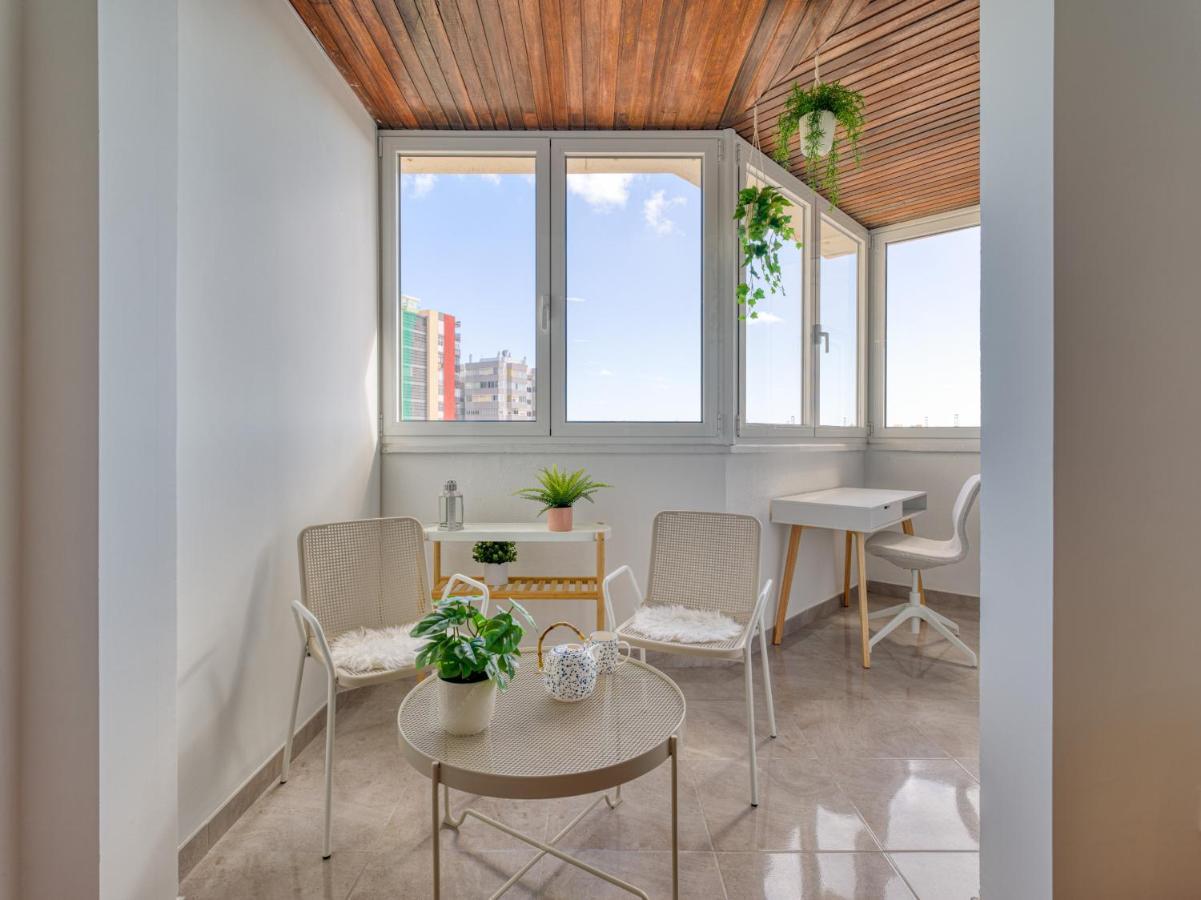 לאס פאלמס דה גראן קנאריה Bright Townhouse - Views - 5 Min Walk To The Beach מראה חיצוני תמונה
